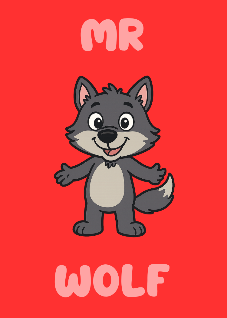 What's the Time Mr Wolf? Card Game