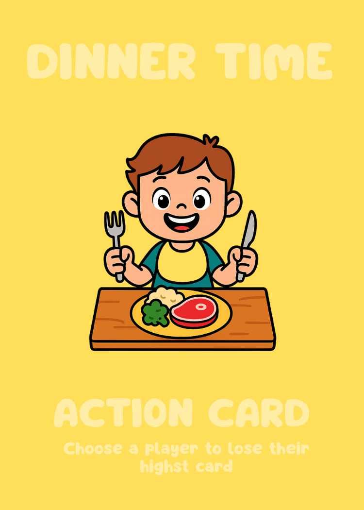 What's the Time Mr Wolf? Card Game