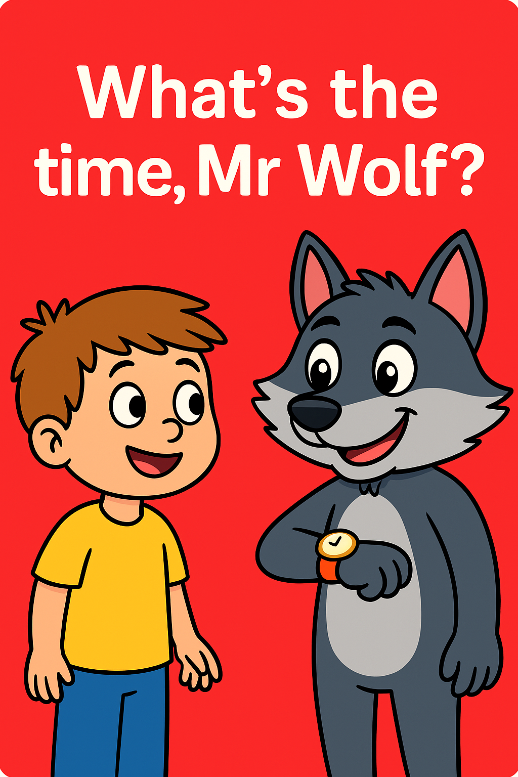 What's the Time Mr Wolf? Card Game